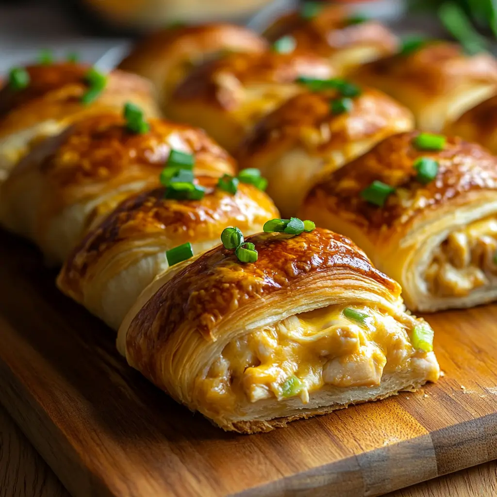 Chicken Stuffed Crescent Rolls