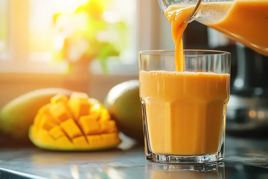 Papaya Sunrise Smoothie