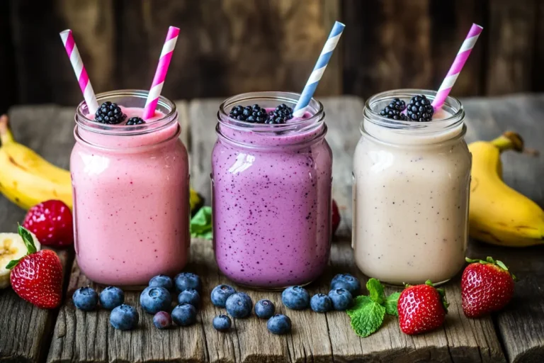 Strawberry Oatmeal Smoothie