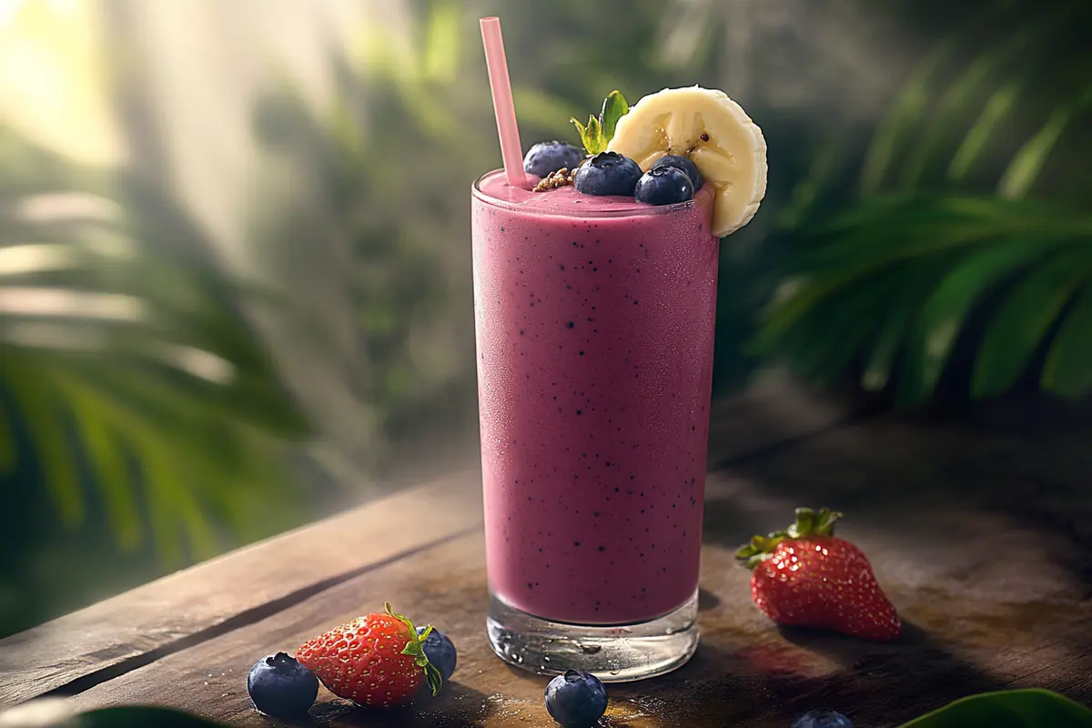 Tropical Berry Blast Smoothie