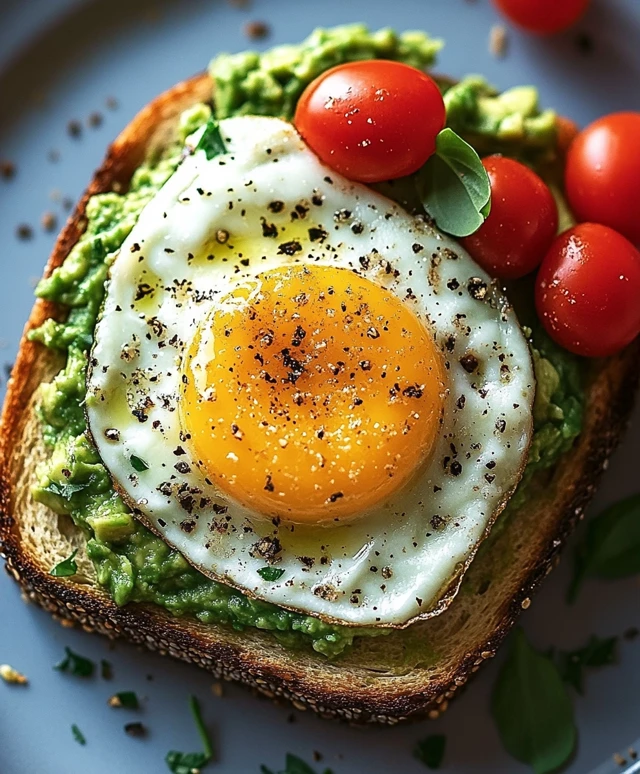 Avocado Pesto Toast Recipe